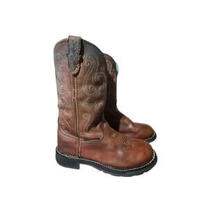 Justin Gypsy Tasha Western Cowgirl Waterproof Boots Womens Size 7.5 B WKL9990